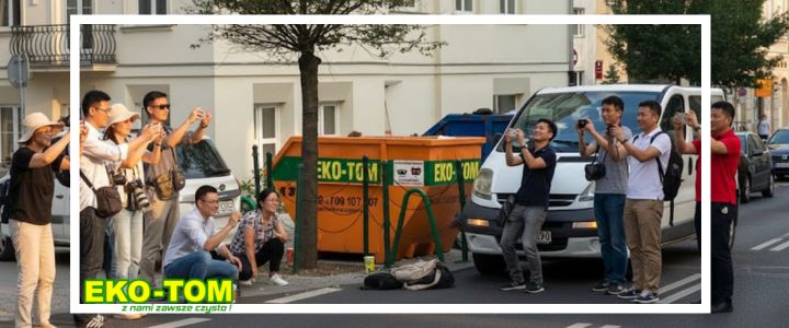 Wynajem kontenera a zajęcie pasa ruchu w Poznaniu i okolicach – jak uniknąć kar? pas ruchu kontener
